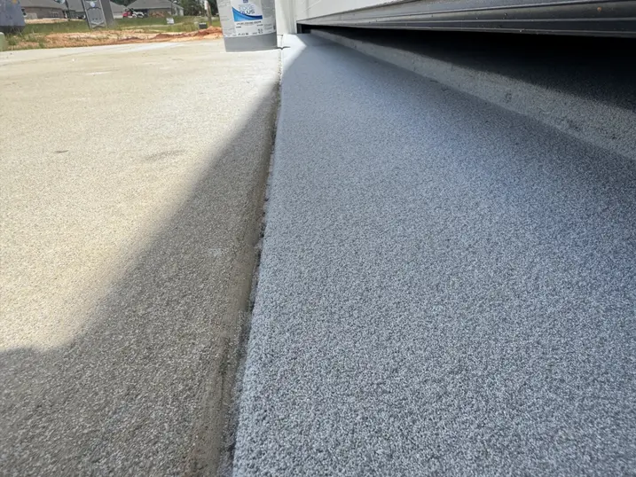 Porch epoxy coating